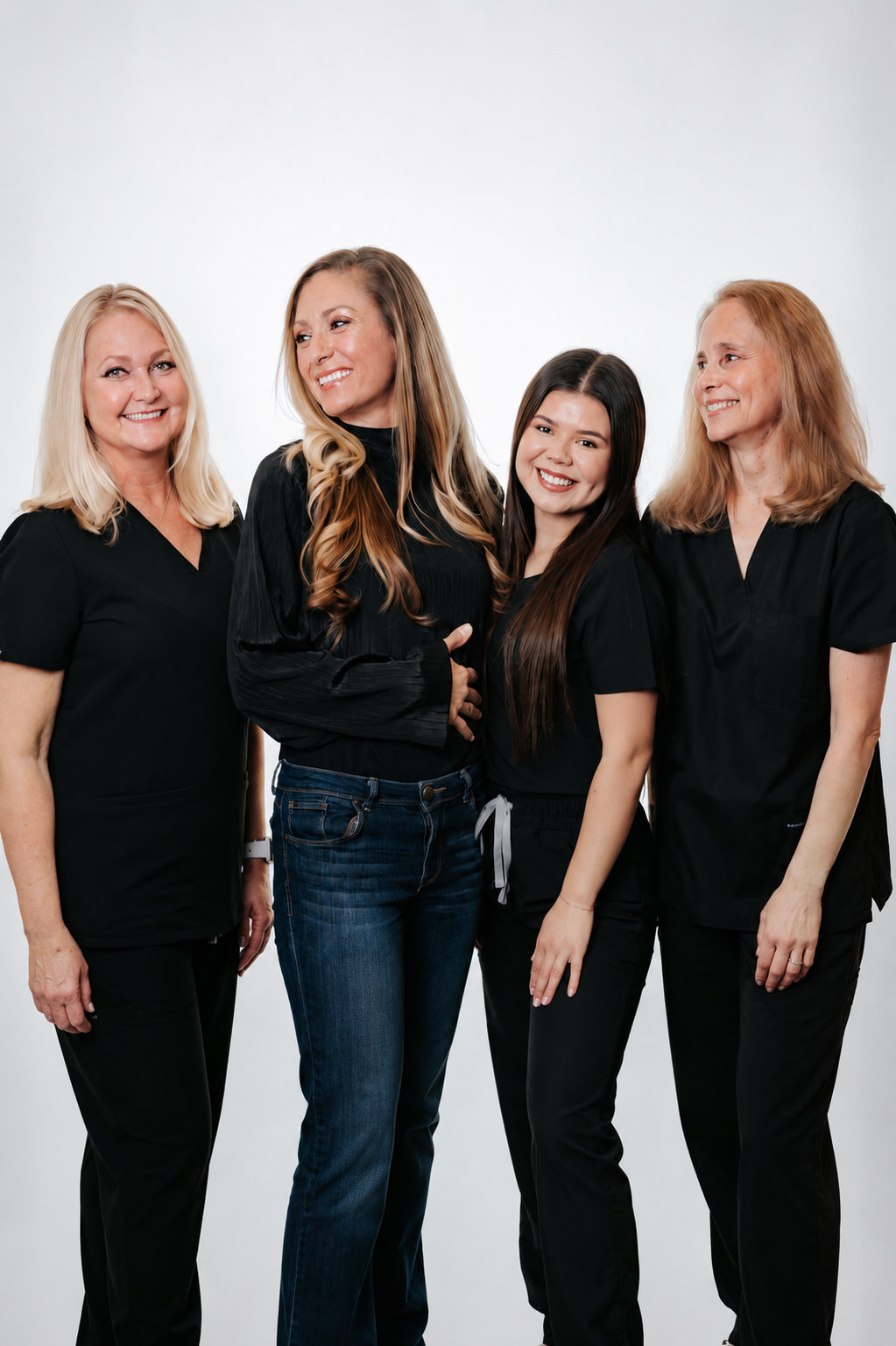 Valley Orthodontics team members smiling together