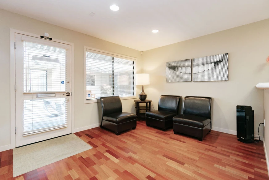 Front desk and reception at Valley Orthodontics