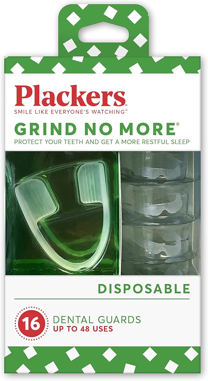 Plackers Grind No More Night Guard, Nighttime Protection for Teeth