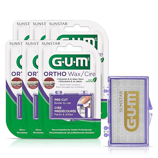 GUM Orthodontic Wax for Braces and Dental Device