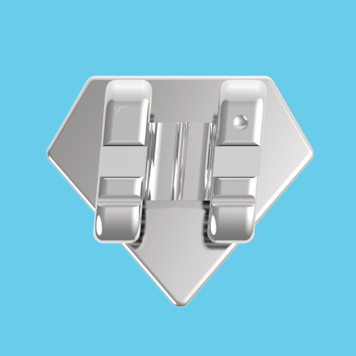 Super Diamond designer braces bracket