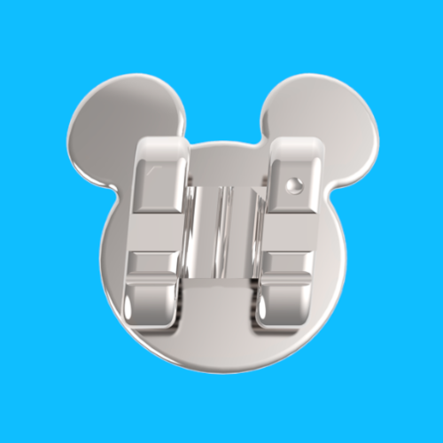 Mickey Mouse designer braces bracket