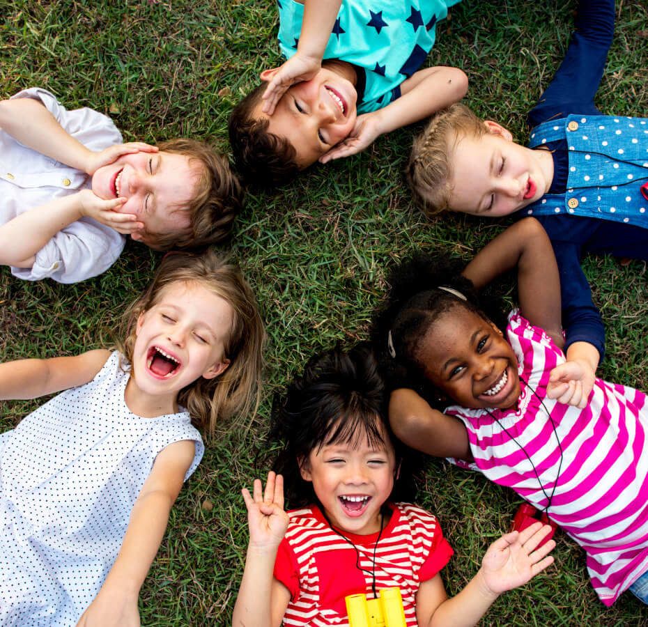 photo of smiling children